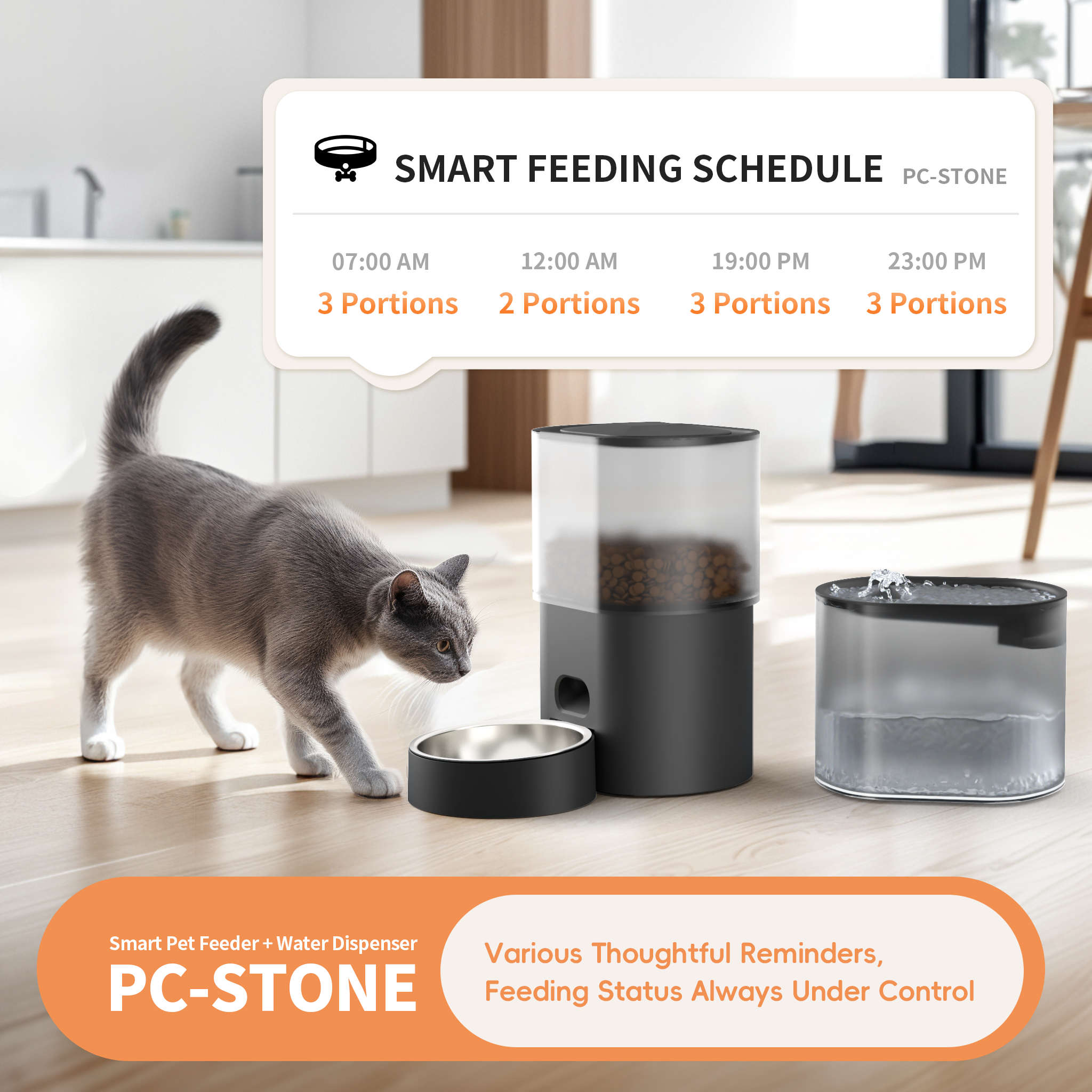 Großhandel Haustier Automatisch Haustier Wasser Lebensmittelspender Fernbedienungszeit Feeder 4.5 l WiFi Smart Automatic Cat Dog Pet Feeder mit Kamera