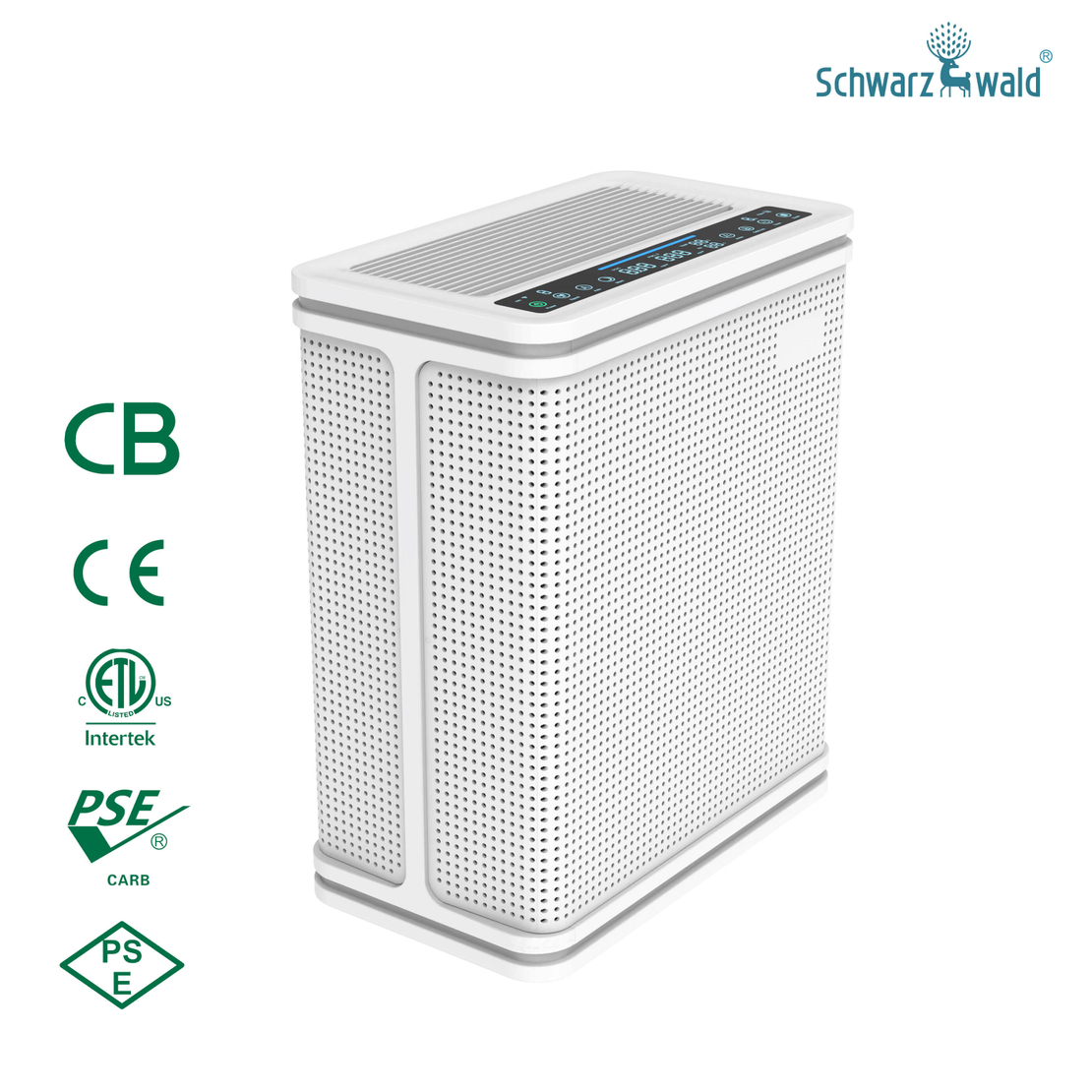 Smart Control Anion Luftreiniger mit HEPA -Filter