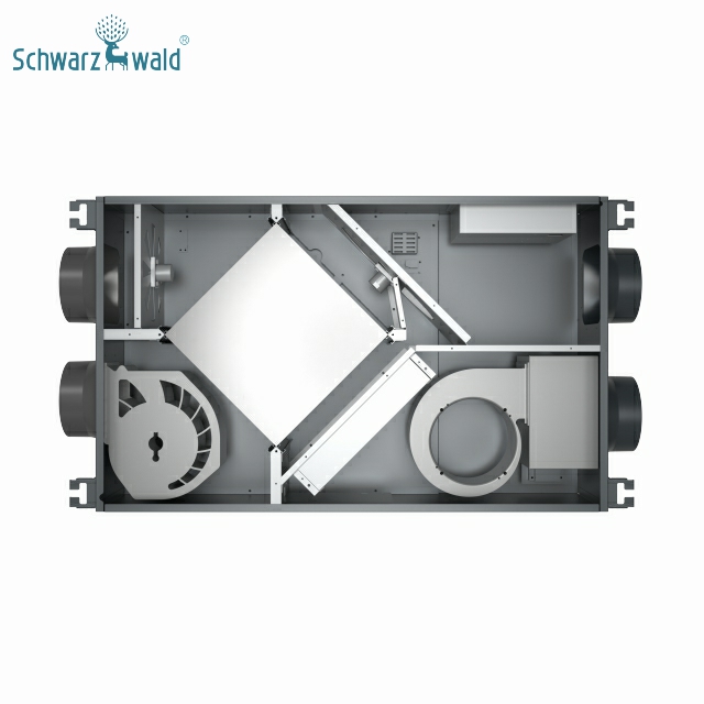 Wärmewiederherstellung Frischluft patentiertes Lüftungssystem mit WLAN -Funktion