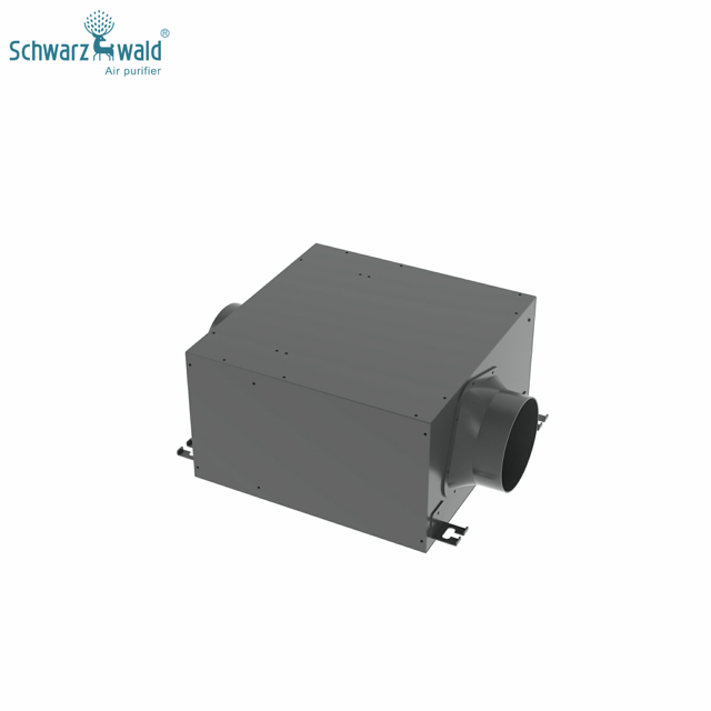 Ein-lichtübergreifender Frischluftbeatmungssystem mit HEPA-Filter